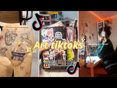 ART 🎨 SKETCHBOOK TIKTOK COMPILATION [NO OUTROS] | Read desc | artists tiktok compilation