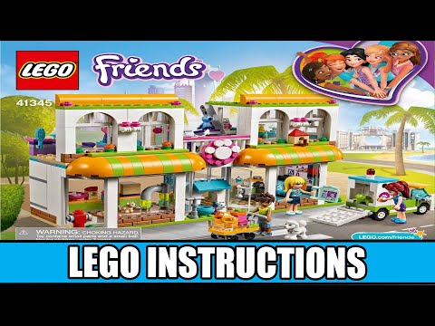 LEGO Instructions - Friends - 41345 - Heartlake City Pet Centre - Heartlake City