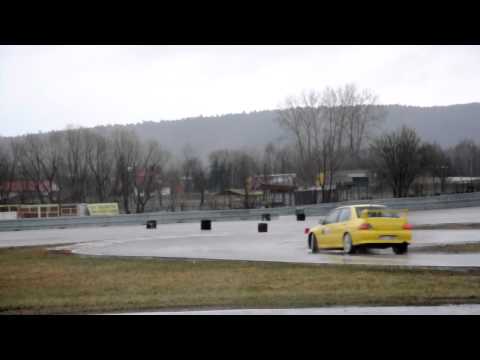Cars4fun 02.04.2012 Tor Kielce Mitsubishi Evo VII Mariusz