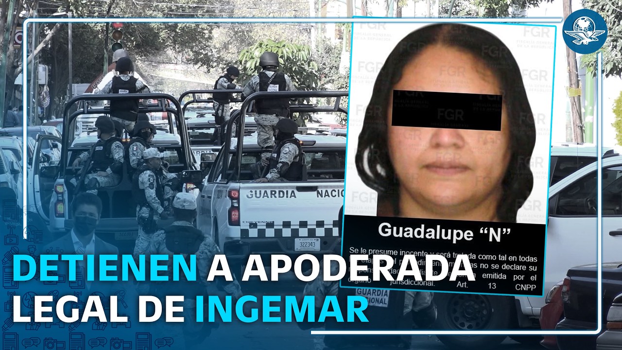 Cae Guadalupe "N", ligada a red de huachicol fiscal de Ruffo Appel; van 9 capturados