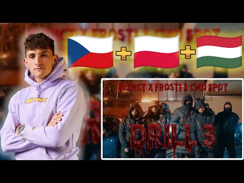 DALŠÍ ZAHRANIČNÍ SPOLUPRÁCE | BLIZNACITE X FROSTI X ERNE100 X JOSHUA - #DRILL3 REMIX REAKCE