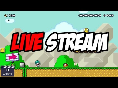 TASTY REQUESTS TIME - LIVE STREAM #10 - MARIO MAKER WITH TASTE 777 #8 - LIVE STREAM