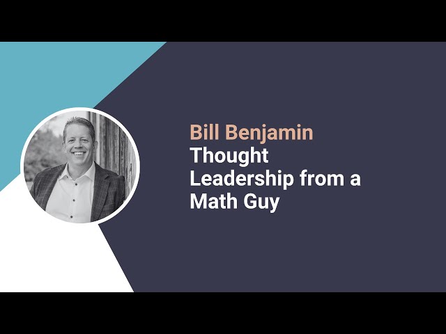 Bill Benjamin at The Institute for Health and Human Potential 