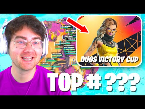 I Competed in the Duo Cash Cup in Chapter 7 Fortnite! (Full Tournament)