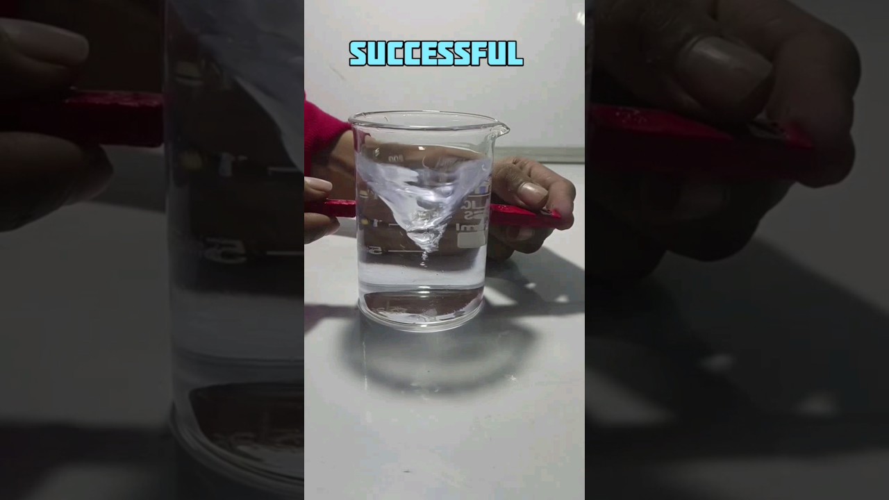 TORNADO USING MAGNETS 🤯|| WAIT FOR END 😱|| #experiment #viral #shortsfeed #science #science