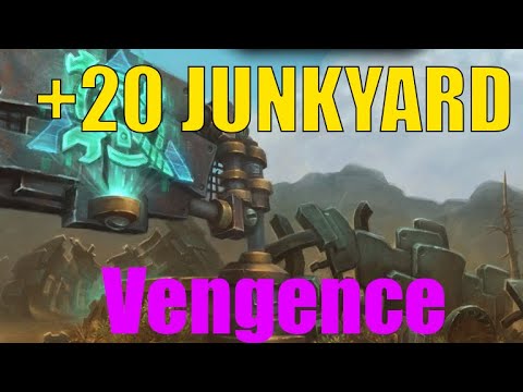 +20 Mechagon Junkyard Vengence Demon Hunter POV || 10.0  Pre Patch 284IL