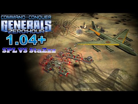 Generals Zero Hour | SPL Vs StaZzz | 1.04+ Beta 3.3.1 Tournament GROUP A