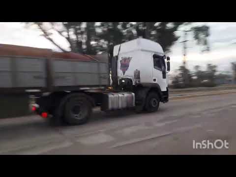 CAMIONES EN RN158 , SAN FRANCISCO , CORDOBA , ARGENTINA , VIDEO 285