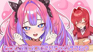 【手描き】ヴィヴィが可愛すぎて限界化するアンジュｗｗｗ【ホロライブ切り抜き/にじさんじ/綺々羅々ヴィヴィ/アンジュ・カトリーナ】