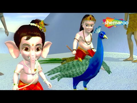 Bal Ganesh ki Kahaniya In 3D Part - 04 | Bal Ganesh ki Kahaniya | 3D Hindi Story