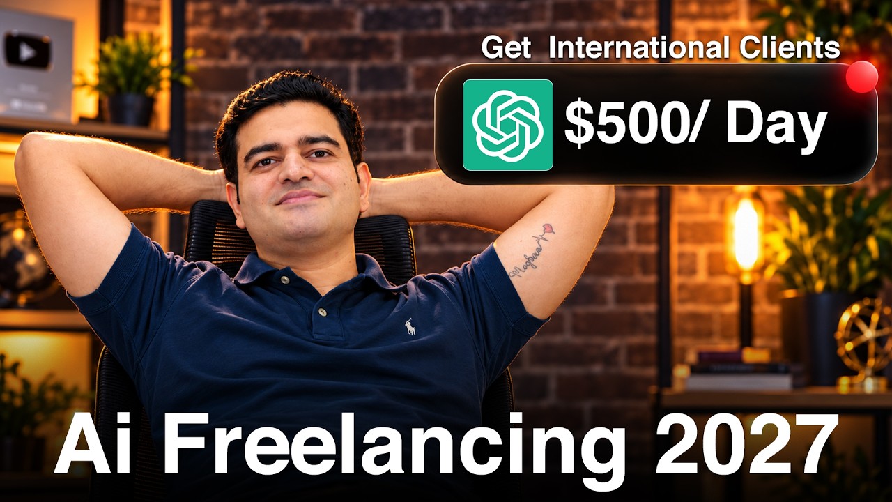 AI Freelancing 2027: Get International Clients & Earn Dollars | #internationalclients #aifreelancing
