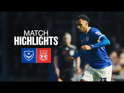 Highlights 🔵 | Pompey v Wrexham