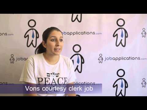 Vons Interview Courtesy Clerk