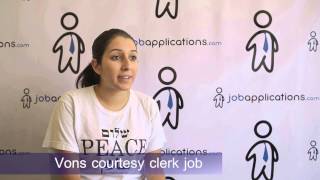 Vons Interview - Courtesy Clerk