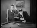 Laurel And Hardy Playing Pool Brats 1930