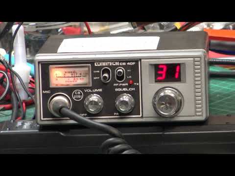 Commtron CB40F UK CB27/81 CB radio (mobile) - On The Air test