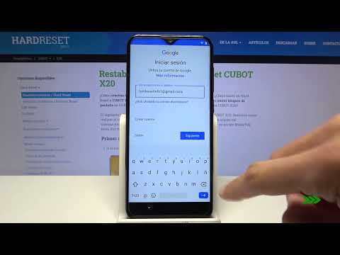 Cómo configurar CUBOT x20