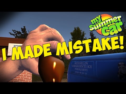 I MADE MISTAKE! ~ My Summer Car : Perma Death Car Mechanic