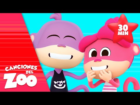 Baile para niños - Especial Los Monos y Las Monas del Zoo | Canciones del Zoo
