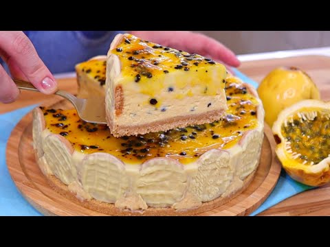 TORTA MOUSSE DE MARACUJÁ SEM GELATINA E CHANTILLY | FÁCIL E DELICIOSA