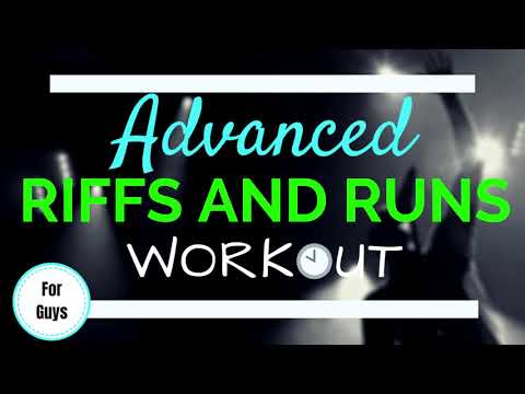 Advanced Riffs and Runs Vocal Exercises | Master Fast, Clean Vocal Runs!