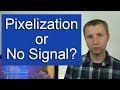 Why TVs Pixelate or say "No Signal" with an Antenna