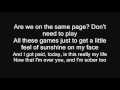 Under The Sun - Cheryl Cole (Lyrics) 