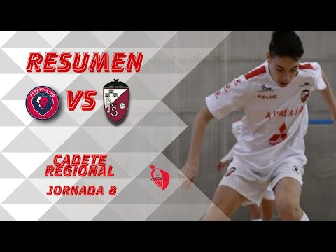 Resumen EDM FS Puertollano - Albacete FS (1-9). CADETE REGIONAL/ Jornada 8