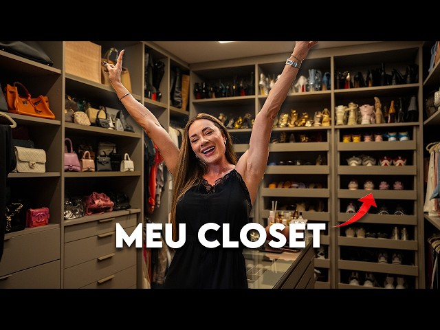TOUR PELO CLOSET NOVO DA JUJU SALIMENI