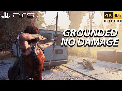 The Last of Us 2 PS5 Brutal Stealth & Aggressive Gameplay ( GROUNDED / NO DAMAGE ) | 4K/60FPS .