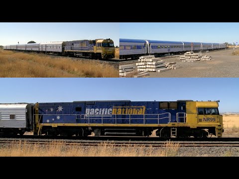 6MA8 The Overland Passenger Train - 135 Year Anniversary Run (21/1/2022) - PoathTV Railways