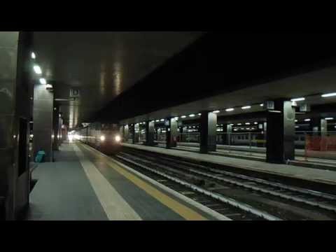 E656.058 in partenza con l' ICN 1559 Roma Termini - Siracusa/Palermo Centrale