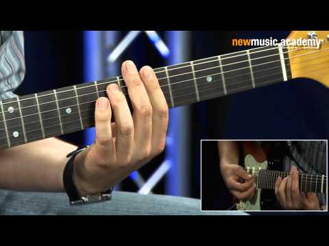 Lick of the Week 110 -- Funk-Rock-Groove mit Am7-D7/9