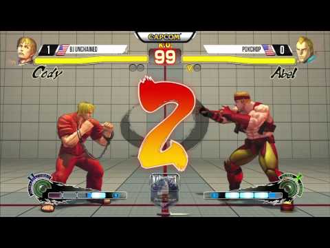 BJ Unchained (Cody) vs Pokchop (Abel) - Final Round 18 USF4 - 720p 60fps