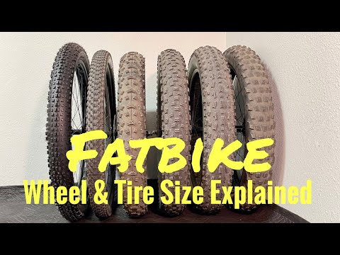 Bike Tire Size Explained | Choose the right size! | Fat Bike