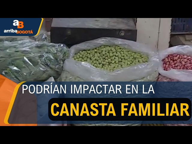 Lluvias impactan precios de alimentos en Bogotá 