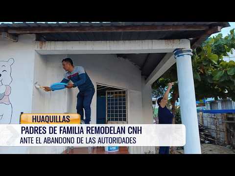#Huaquillas | PADRES DE FAMILIA GESTIONAN REMODELACIÓN DE CNH EN EL BARRIO ECUADOR.
