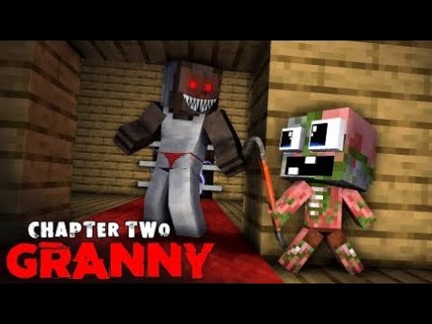 Monster School : GRANNY CHAPTER 2 CHALLENGE - Baby Minecraft Animation (Resubido)