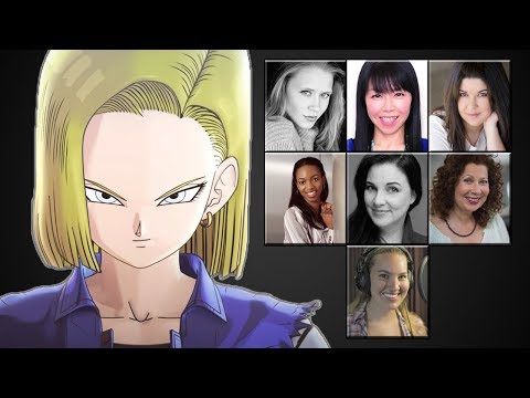 Characters Voice Comparison  - "Android 18"