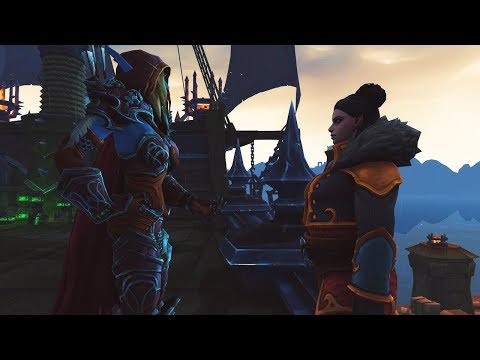8.1 Battle for Azeroth. Sylvanas & Priscilla Ashvane Cutscene