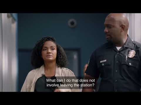 The Rookie: Amazing Harper being 11 months pregnant! 😂