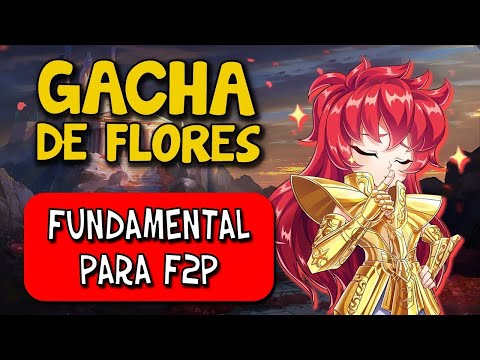 DIAMANTE INFINITO ?? BUG - MANDARAM NAO FAZER - GATCHA DE FLORES + - SAINT SEIYA AWAKENING
