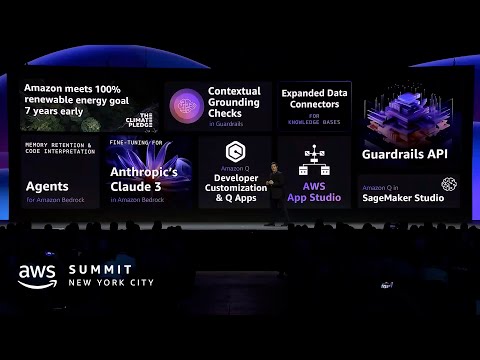 AWS Summit New York City 2024 – Keynote with Matt Wood