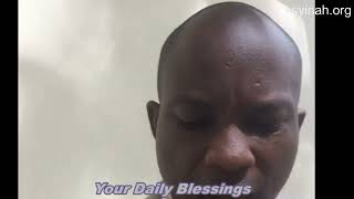 I will not die Your Daily Blessings with Rev KS Yinah