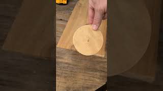 Hole Saw Tip (how to make a hole Larger) #shorts