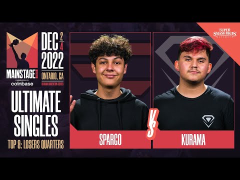 Sparg0 (Cloud) vs Kurama (Mario) - Ultimate Top 8 Losers Quarter-Final  - Mainstage 2022
