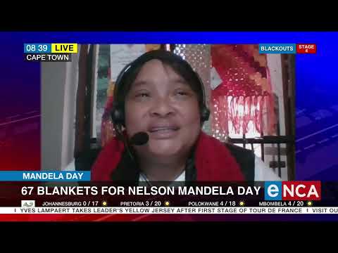 Nelson Mandela Day Knitted blankets to help people in need
