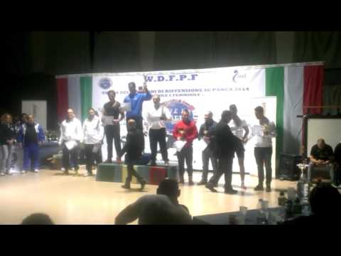 Coppa dei campioni di panca piana 2014