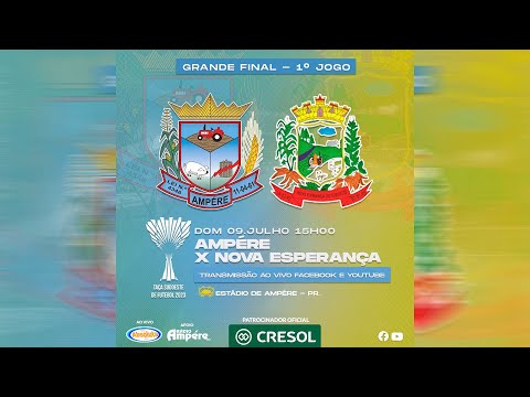 🏆GRANDE FINAL: Taça Sudoeste de Futebol 2023 ⚽ Ampére x Nova Esperança do Sudoeste