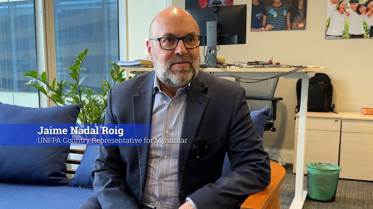Jaime Nadal Roig, UNFPA country representative for Myanmar - 16 days of activism 2025